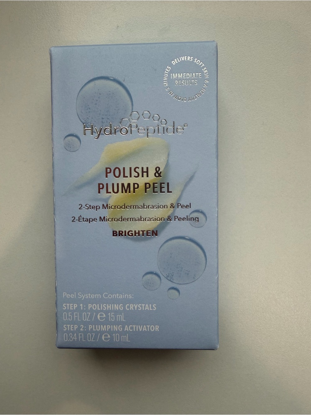 HydroPeptide Polish & Plump Peel - Light Blue